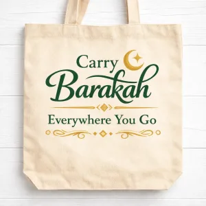 Carry Barakah Canvas Tote